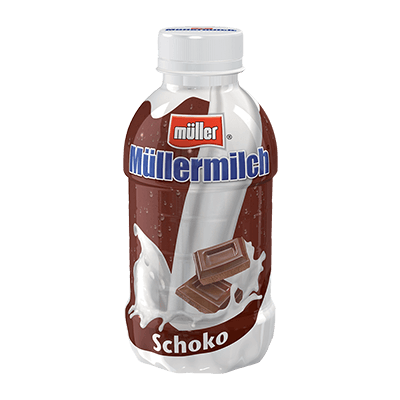 Muller lait au chocolat