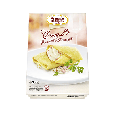 Crespelle Ricotta Spinat