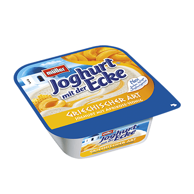 Joghurt mit der Ecke Griechischer Art