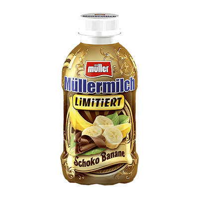Müllermilch Limitiert Schoko Banane
